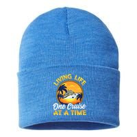 Living Life One Cruise At A Time Sustainable Knit Beanie