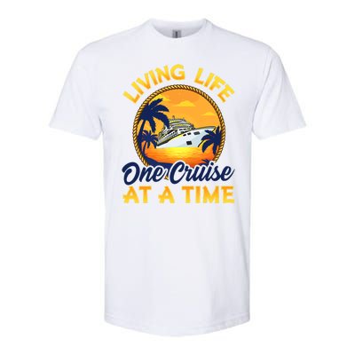 Living Life One Cruise At A Time Softstyle CVC T-Shirt