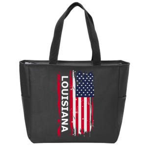 Louisiana Zip Tote Bag