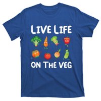 Live Life On The Veg For Vegetarian Gift T-Shirt