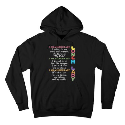 Lunch Lady Proud Lunch Lady Gift For Cafeteria Worker Cafeteria Squad Hoodie