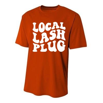 Local Lash Plug Lash Artist Eyelash Lash Tech Gift Performance Sprint T-Shirt