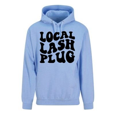 Local Lash Plug Lash Artist Eyelash Lash Tech Gift Unisex Surf Hoodie