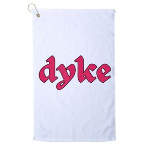 Lgbtq Lesbian Pride Party Dyke Pride Party Group Platinum Collection Golf Towel