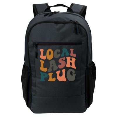 Local Lash Plug Lash Tech Lash Artist Retro Eyelash Gift Daily Commute Backpack