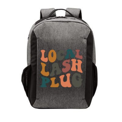 Local Lash Plug Lash Tech Lash Artist Retro Eyelash Gift Vector Backpack