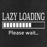 Lazy Loading… Please Wait Funny Tech Trucker Hat