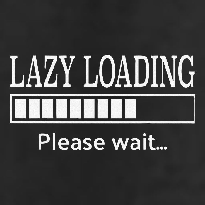 Lazy Loading… Please Wait Funny Tech Trucker Hat