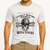 Lacrosse Lacrosse Player Stick Quote Cooling Performance Crew T-Shirt