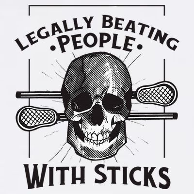 Lacrosse Lacrosse Player Stick Quote T-Shirt