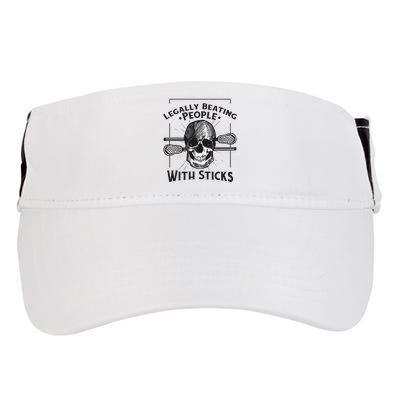 Lacrosse Lacrosse Player Stick Quote Adult Drive Performance Visor