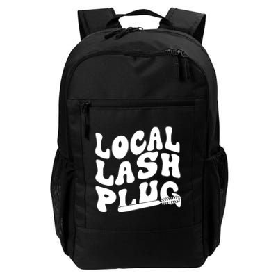 Local Lash Plug Technician Lash Tech Esthetician Daily Commute Backpack