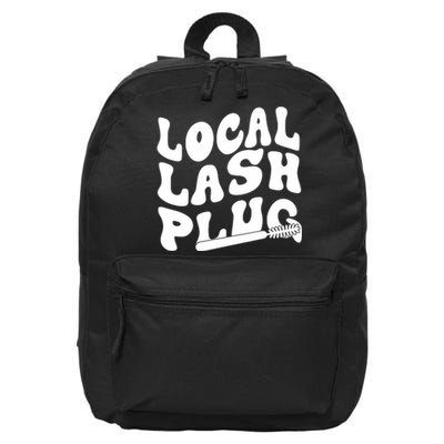 Local Lash Plug Technician Lash Tech Esthetician 16 in Basic Backpack