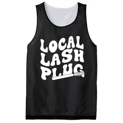 Local Lash Plug Technician Lash Tech Esthetician Mesh Reversible Basketball Jersey Tank