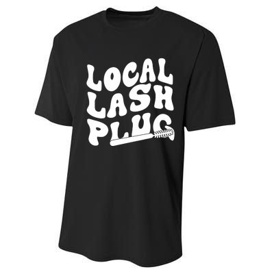 Local Lash Plug Technician Lash Tech Esthetician Performance Sprint T-Shirt