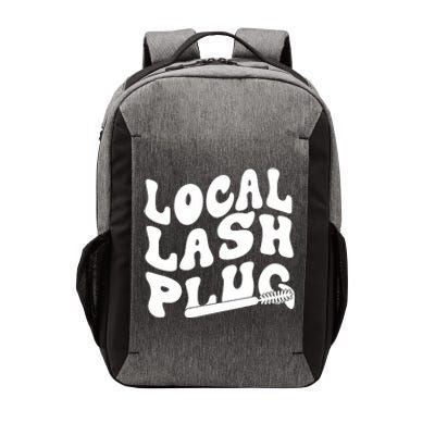 Local Lash Plug Technician Lash Tech Esthetician Vector Backpack