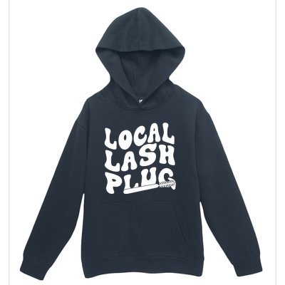 Local Lash Plug Technician Lash Tech Esthetician Urban Pullover Hoodie