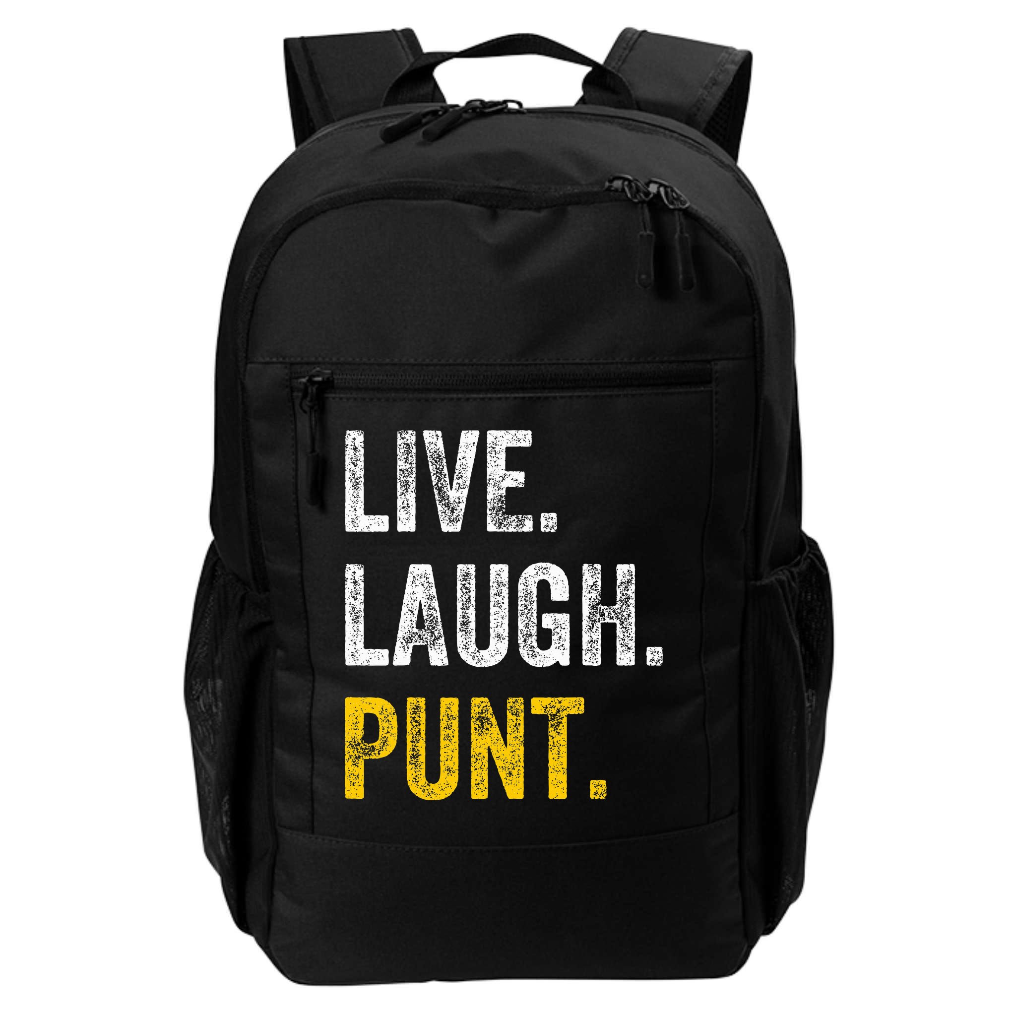 Live Laugh Punt Funny Punts Iowa Lover  Backpack