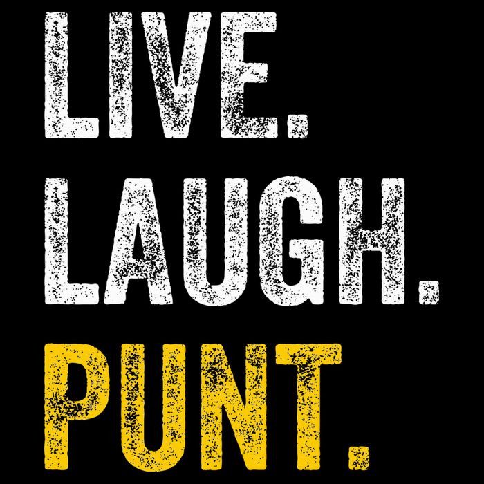 Live Laugh Punt Funny Punts Iowa Lover  Backpack