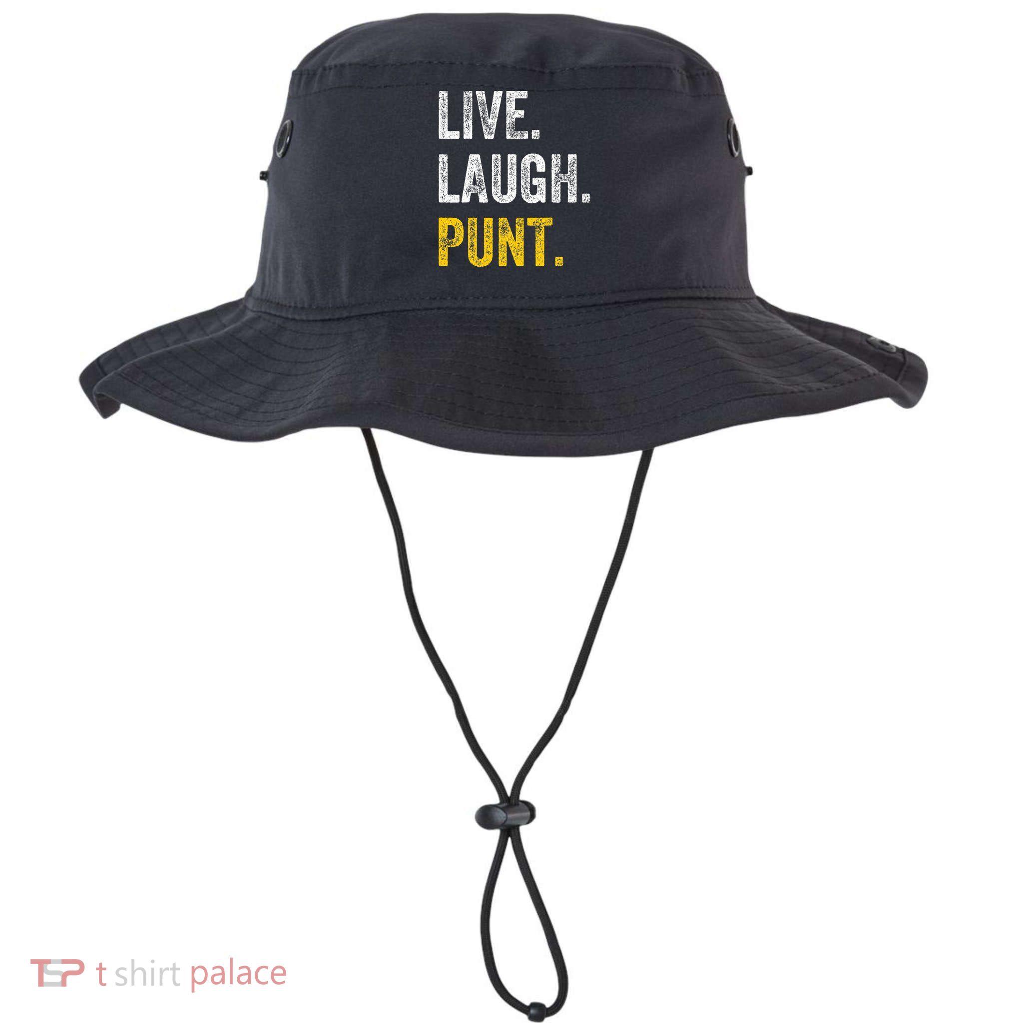Live Laugh Punt Funny Punts Iowa Lover  Bucket Hat
