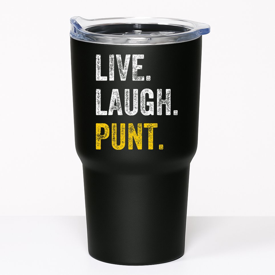 Live Laugh Punt Funny Punts Iowa Lover  Tumbler