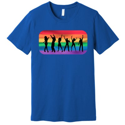 Lgbt Lgbtq Pride Awareness Dancing For Gays And Lesbians Gift Premium T-Shirt