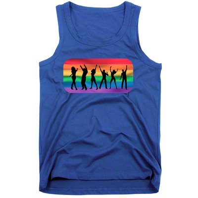 Lgbt Lgbtq Pride Awareness Dancing For Gays And Lesbians Gift Tank Top