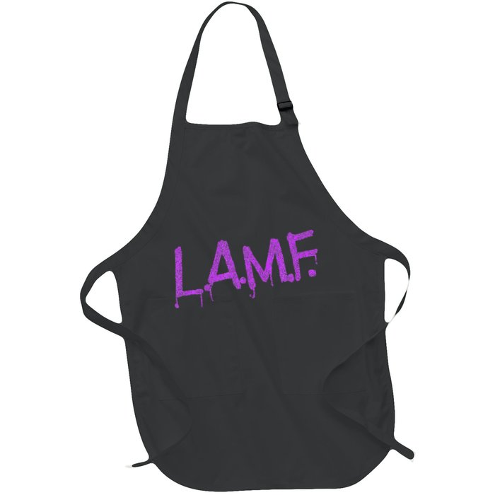 L.A.M.F. Lamf Punk Rock Retro Debbie Funtime Summer Camp Apron