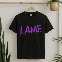 L.A.M.F. Lamf Punk Rock Retro Debbie Funtime Summer Camp T-Shirt