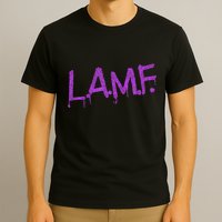 L.A.M.F. Lamf Punk Rock Retro Debbie Funtime Summer Camp T-Shirt