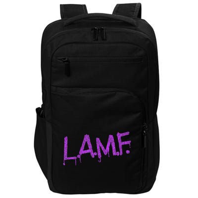 L.A.M.F. Lamf Punk Rock Retro Debbie Funtime Summer Camp Impact Tech Backpack