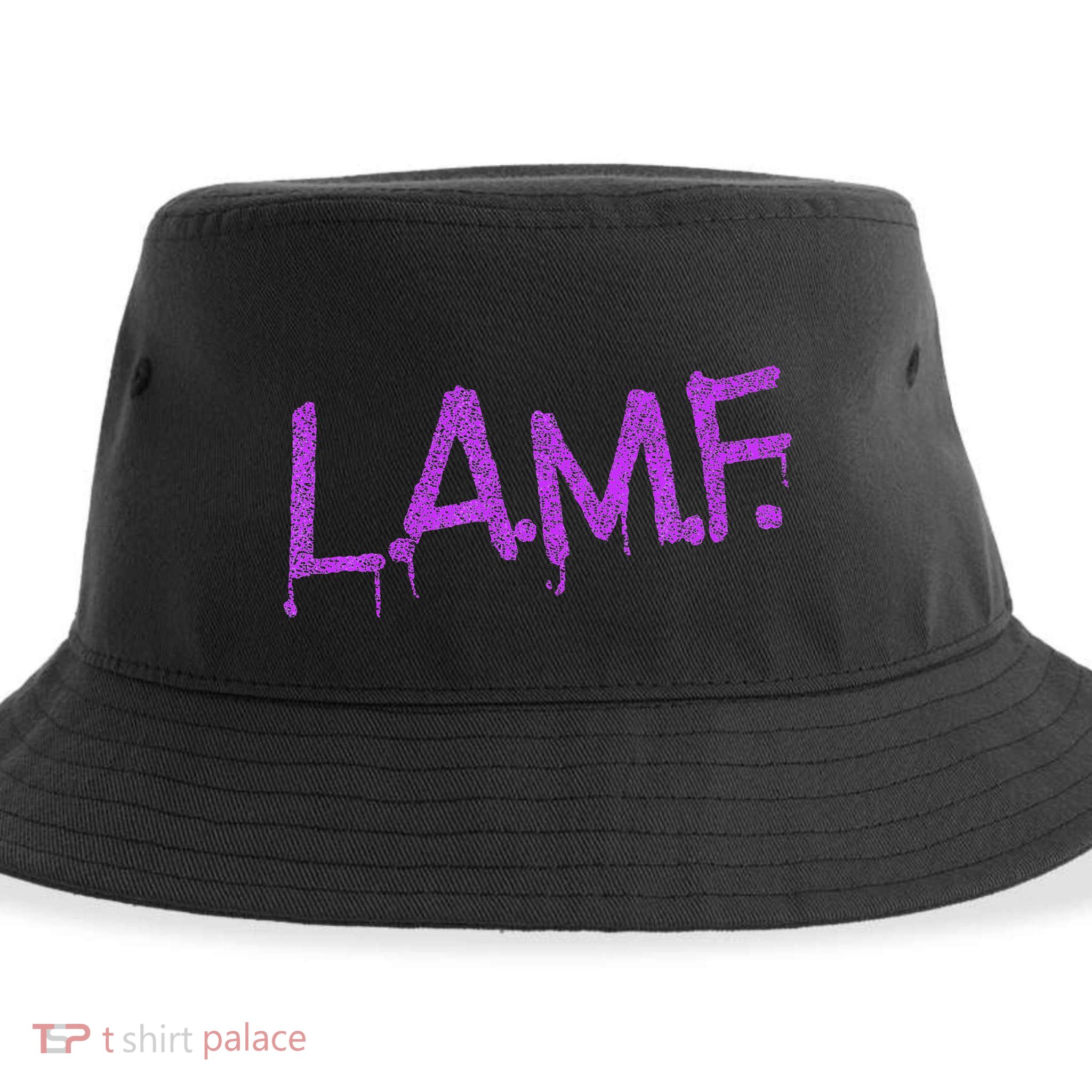 L.A.M.F. Lamf Punk Rock Retro Debbie Funtime Summer Camp Sustainable Bucket Hat