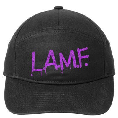 L.A.M.F. Lamf Punk Rock Retro Debbie Funtime Summer Camp 7-Panel Snapback Hat