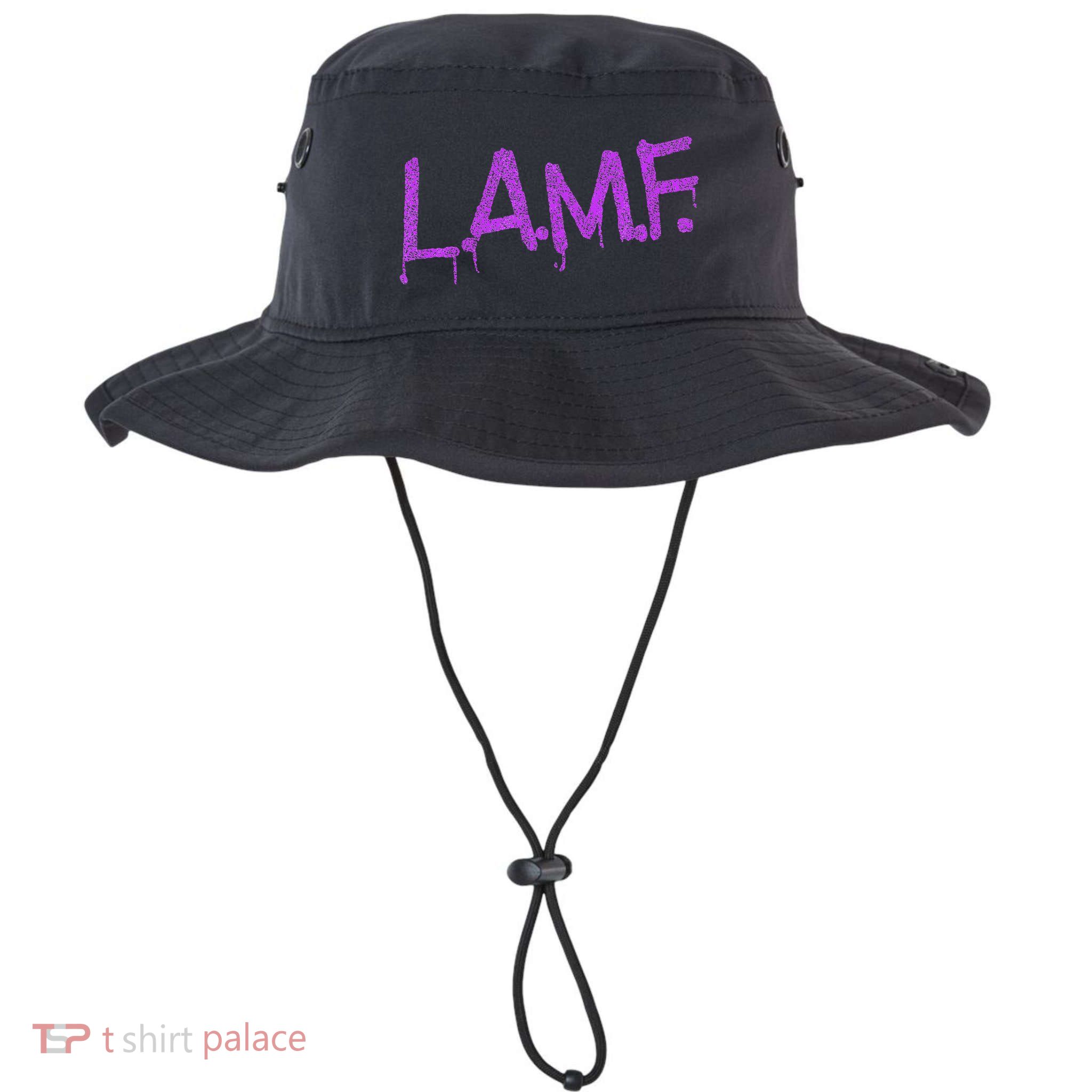 L.A.M.F. Lamf Punk Rock Retro Debbie Funtime Summer Camp Bucket Hat