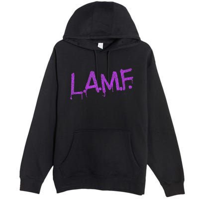 L.A.M.F. Lamf Punk Rock Retro Debbie Funtime Summer Camp Premium Pullover Hoodie