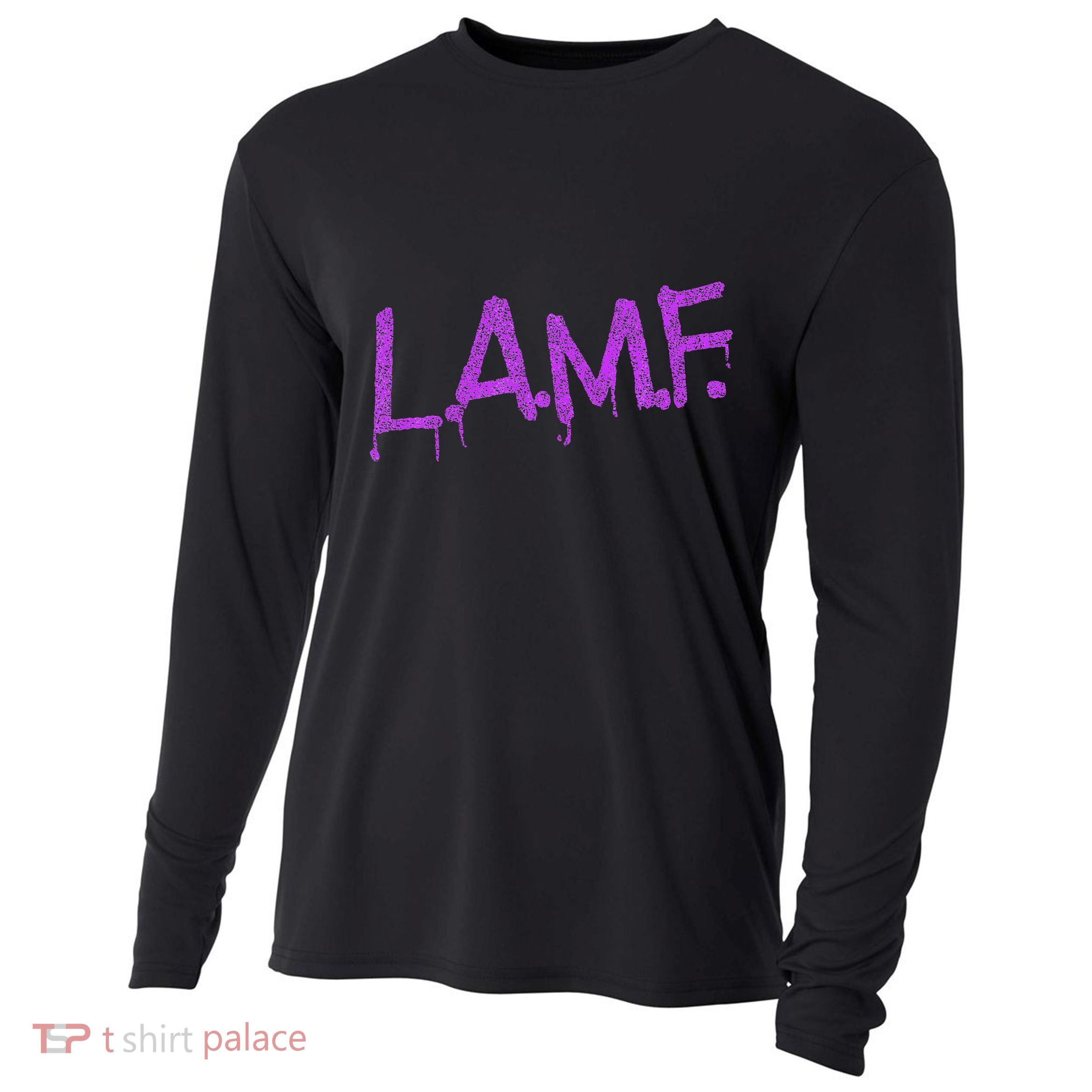 L.A.M.F. Lamf Punk Rock Retro Debbie Funtime Summer Camp Cooling Performance Long Sleeve Crew