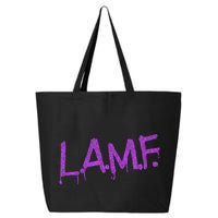 L.A.M.F. Lamf Punk Rock Retro Debbie Funtime Summer Camp 25L Jumbo Tote