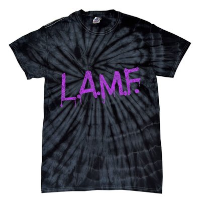 L.A.M.F. Lamf Punk Rock Retro Debbie Funtime Summer Camp Tie-Dye T-Shirt