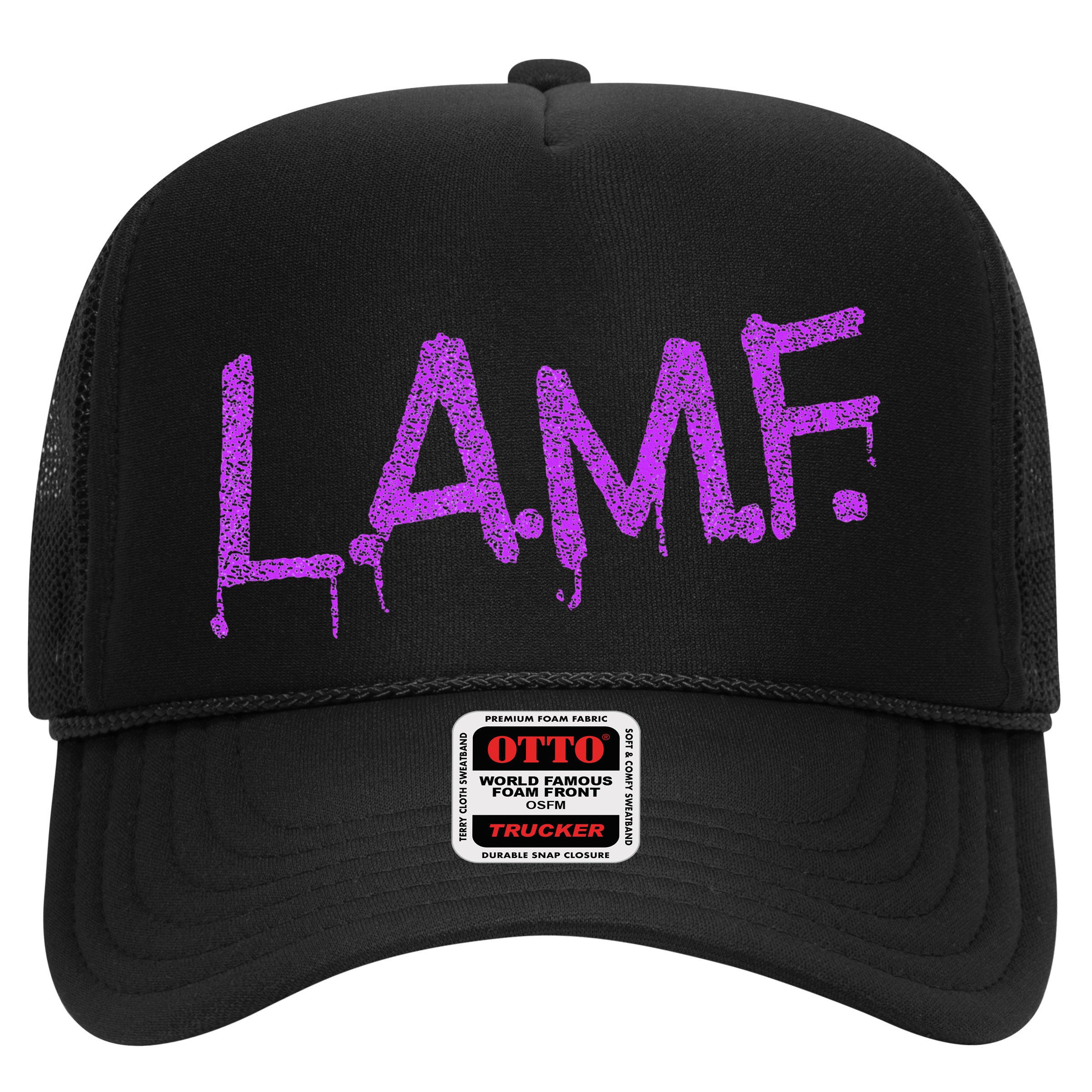 L.A.M.F. Lamf Punk Rock Retro Debbie Funtime Summer Camp Hat
