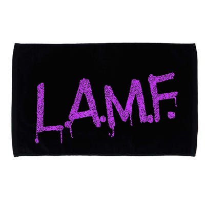 L.A.M.F. Lamf Punk Rock Retro Debbie Funtime Summer Camp Microfiber Hand Towel