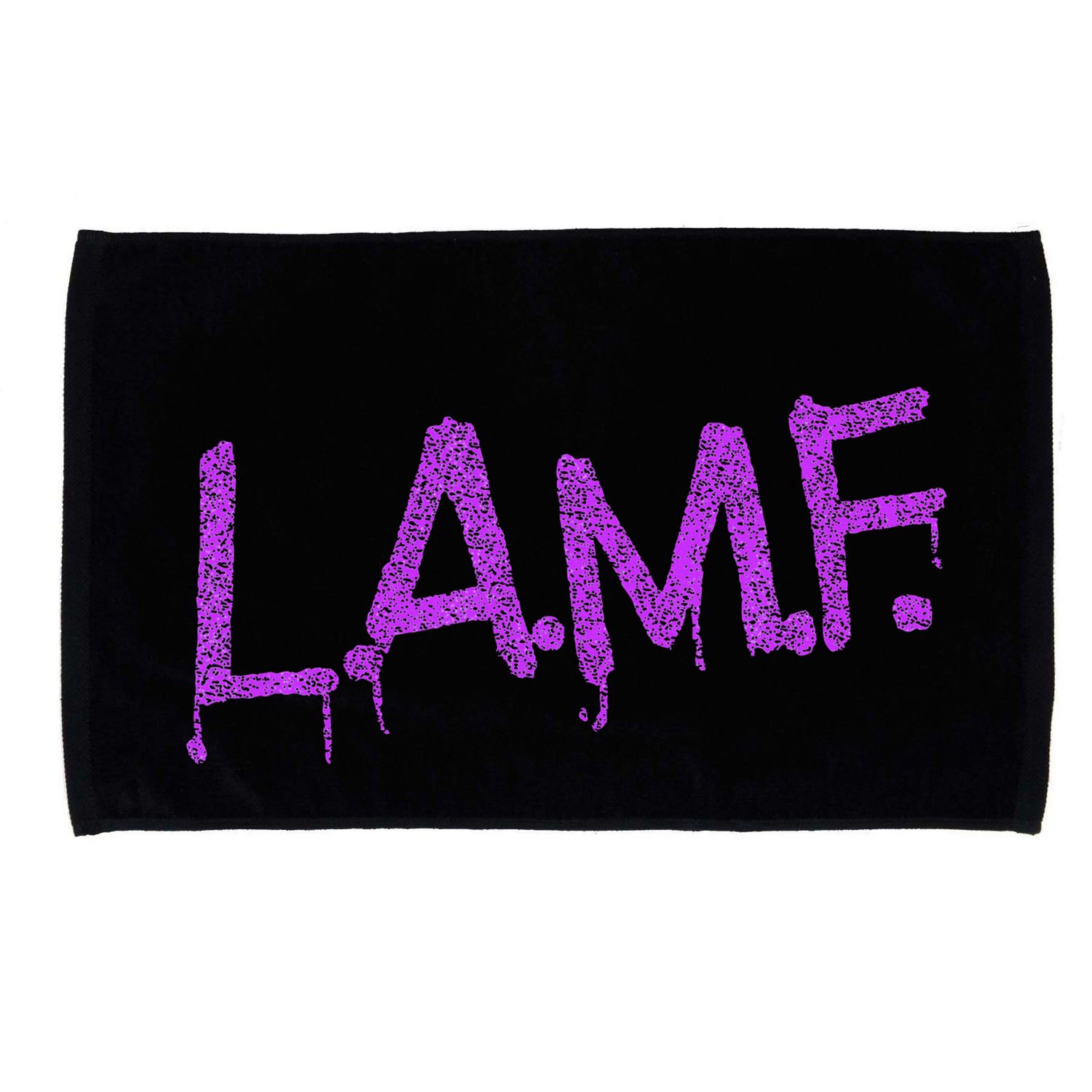 L.A.M.F. Lamf Punk Rock Retro Debbie Funtime Summer Camp Microfiber Hand Towel