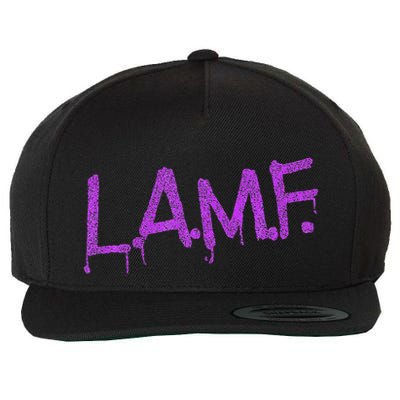 L.A.M.F. Lamf Punk Rock Retro Debbie Funtime Summer Camp Wool Snapback Cap