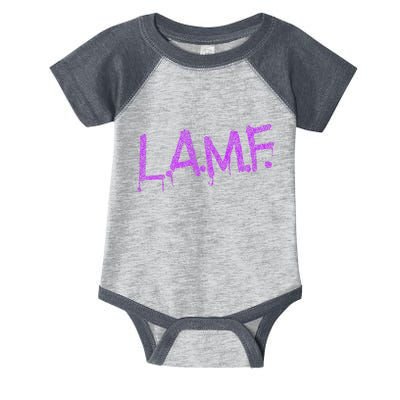 L.A.M.F. Lamf Punk Rock Retro Debbie Funtime Summer Camp Infant Baby Jersey Bodysuit