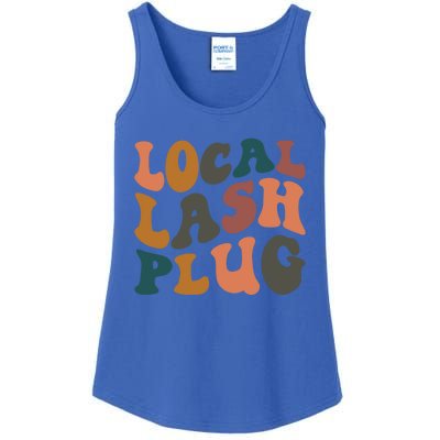 Local Lash Plug Lash Tech Lash Artist Retro Eyelash Gift Ladies Essential Tank