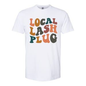 Local Lash Plug Lash Tech Lash Artist Retro Eyelash Gift Softstyle® CVC T-Shirt