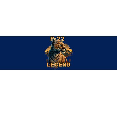 Legend Lion P22 Mountain Lion Silver Lake Bumper Sticker