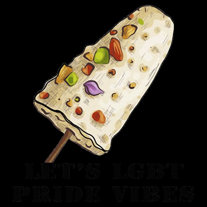 LetS Lgbt Pride Vibes Retro 70s Style Ice Creams 16oz Travel Tumbler