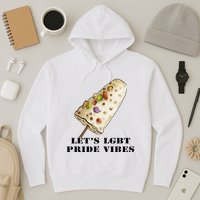 LetS Lgbt Pride Vibes Retro 70s Style Ice Creams Hoodie