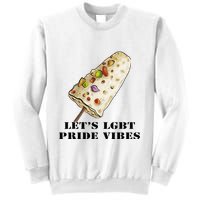 LetS Lgbt Pride Vibes Retro 70s Style Ice Creams Sweatshirt