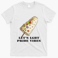 LetS Lgbt Pride Vibes Retro 70s Style Ice Creams T-Shirt